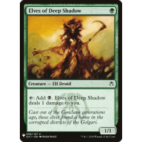 MTG 【FOIL】深き闇のエルフ/Elves of Deep Shadow Elves of